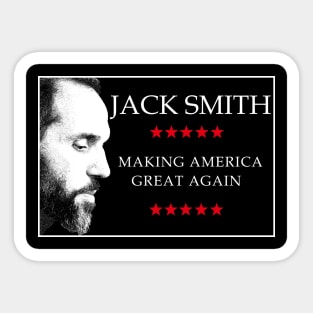 Jack Smith Making America great again Sticker